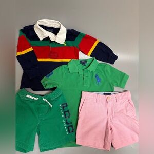Polo by Ralph Lauren boys Clothing Bundle, 2-3 Y